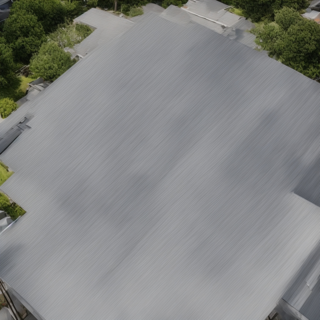Professional roofing work on a residential property showing quality installation